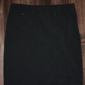 Professional button high waisted skirt